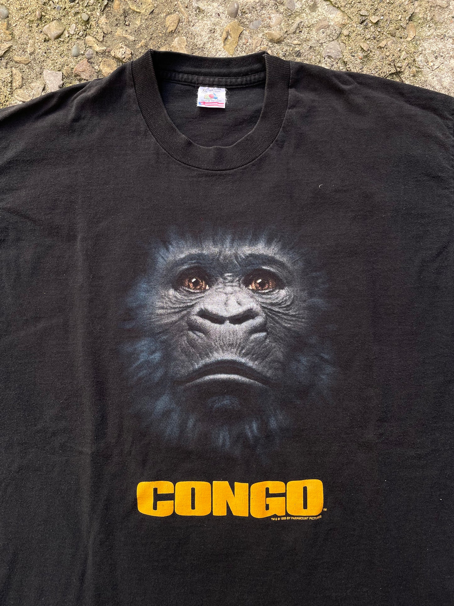 1995 Congo Movie Promo Graphic T-Shirt - XL