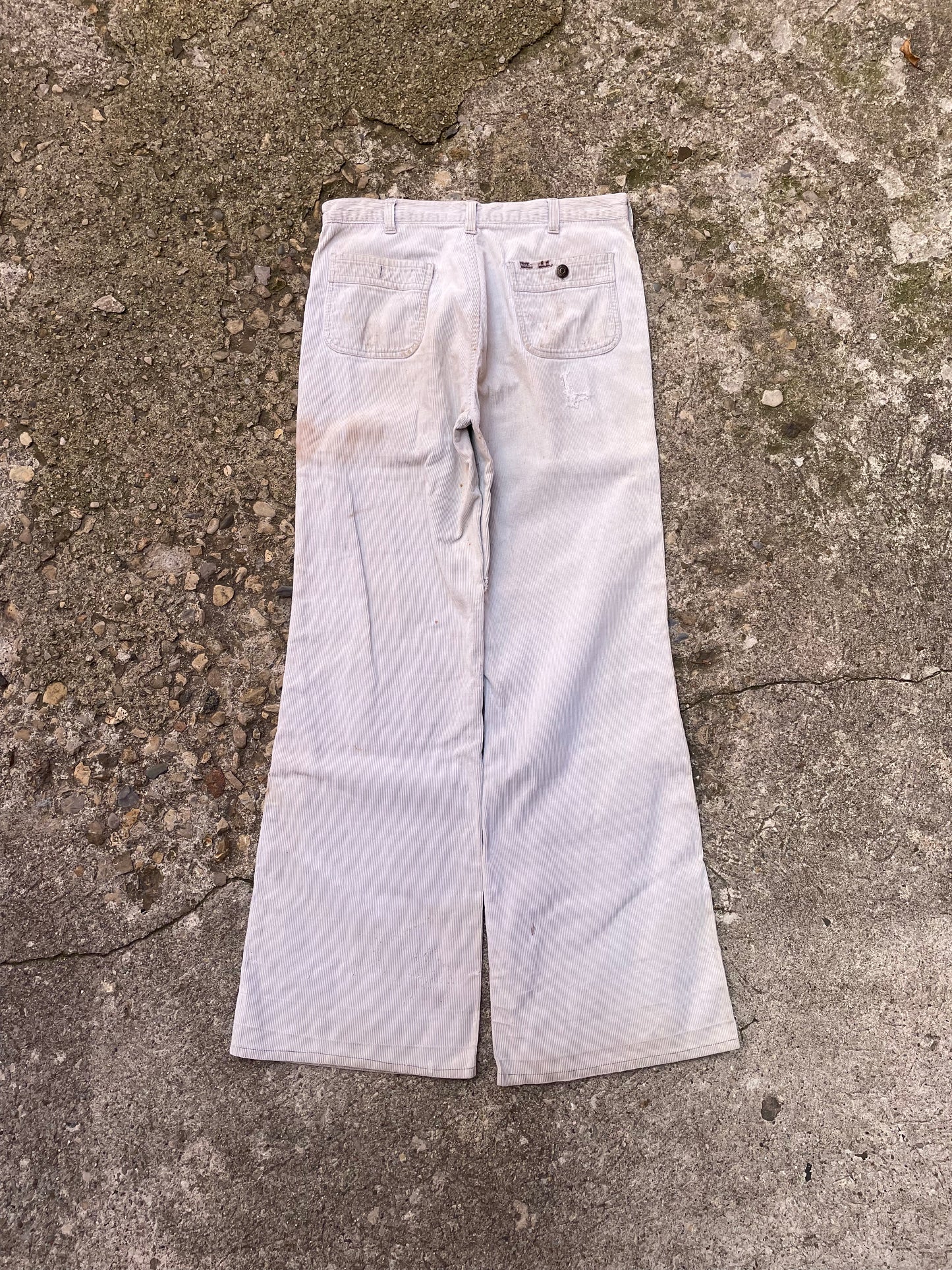 1970's Road Runner Corduroy Bell Bottoms/Flare Pants - 32