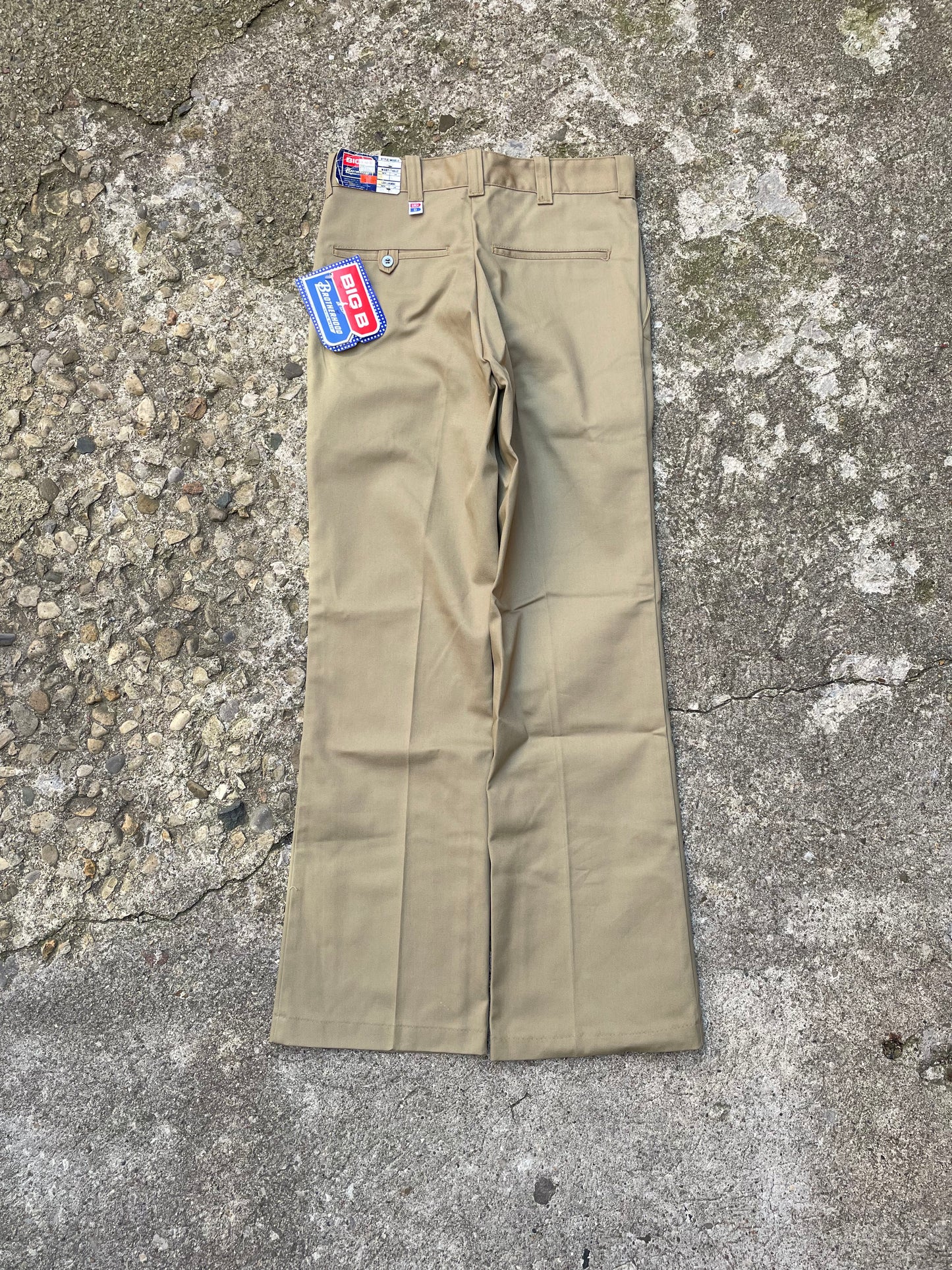 1980's Big B Brotherhood Khaki Work Pants - 29