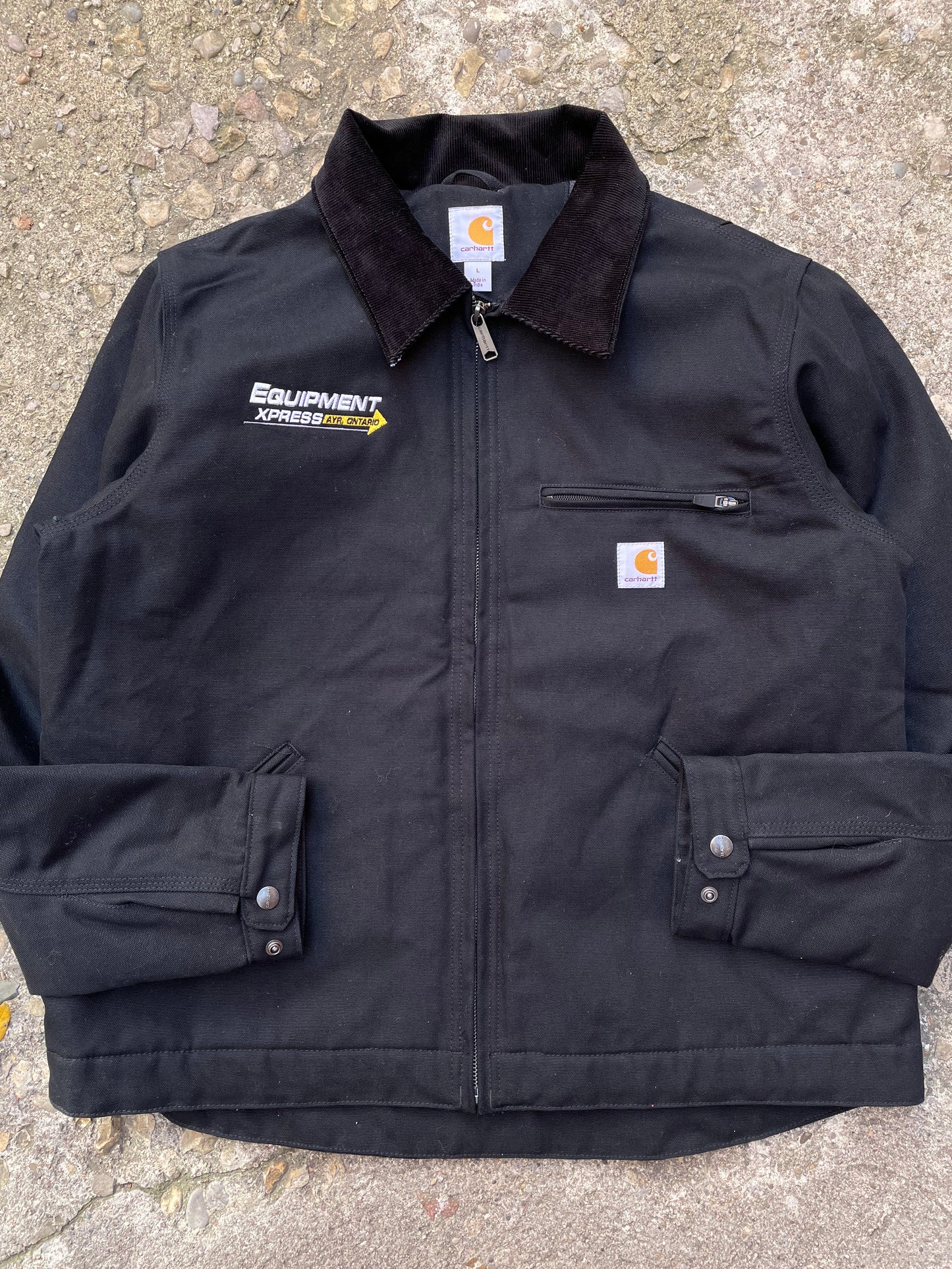 Carhartt Detroit Blanket Lined Work Jacket - L