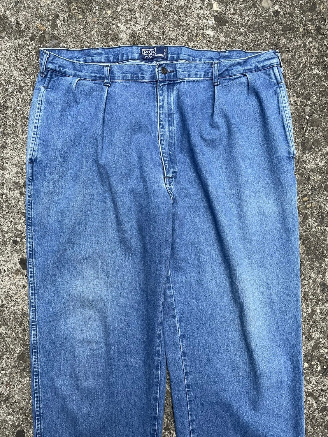 1980's/1990's Polo Country Ralph Lauren Baggy Denim Jeans - 40