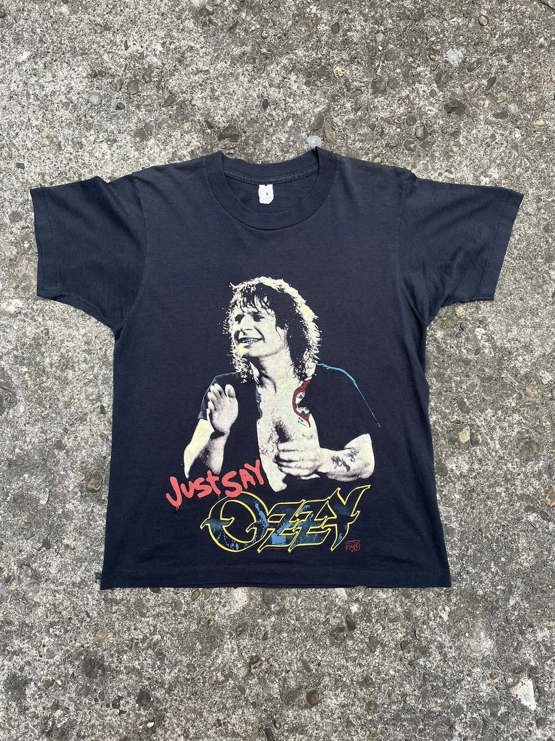 1990 Ozzy Osbourne 'Just Say Ozzy' Band T-Shirt - S