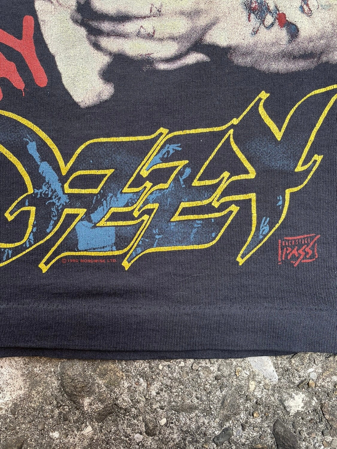 1990 Ozzy Osbourne 'Just Say Ozzy' Band T-Shirt - S
