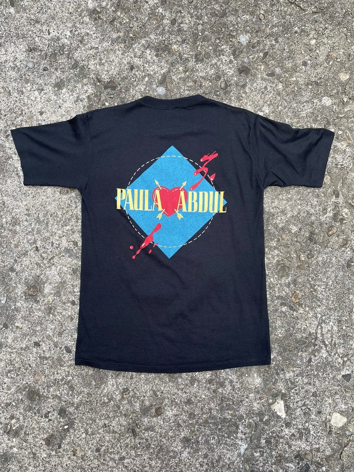 1990 Paula Abdul 'Forever Your Girl' Tour Band T-Shirt - M