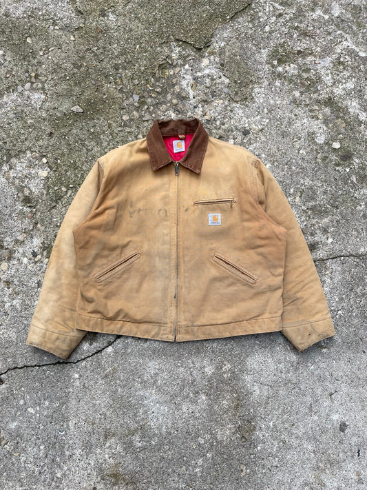 1980's/1990's Carhartt 6QLJ Detroit Work Jacket - XL