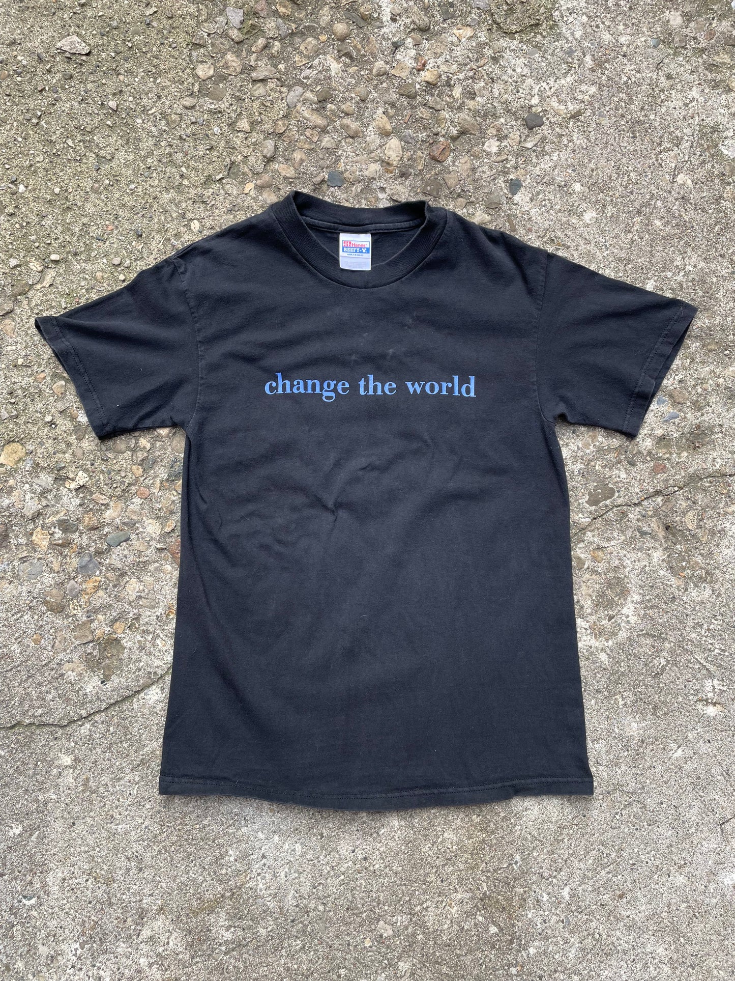 1990's/2000's IBM 'Change The World' Graphic T-Shirt - M