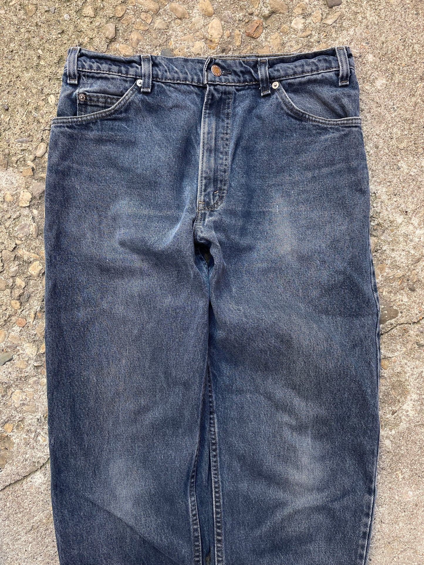 1990 Levi's 550 Dark Wash Denim Jeans - 33