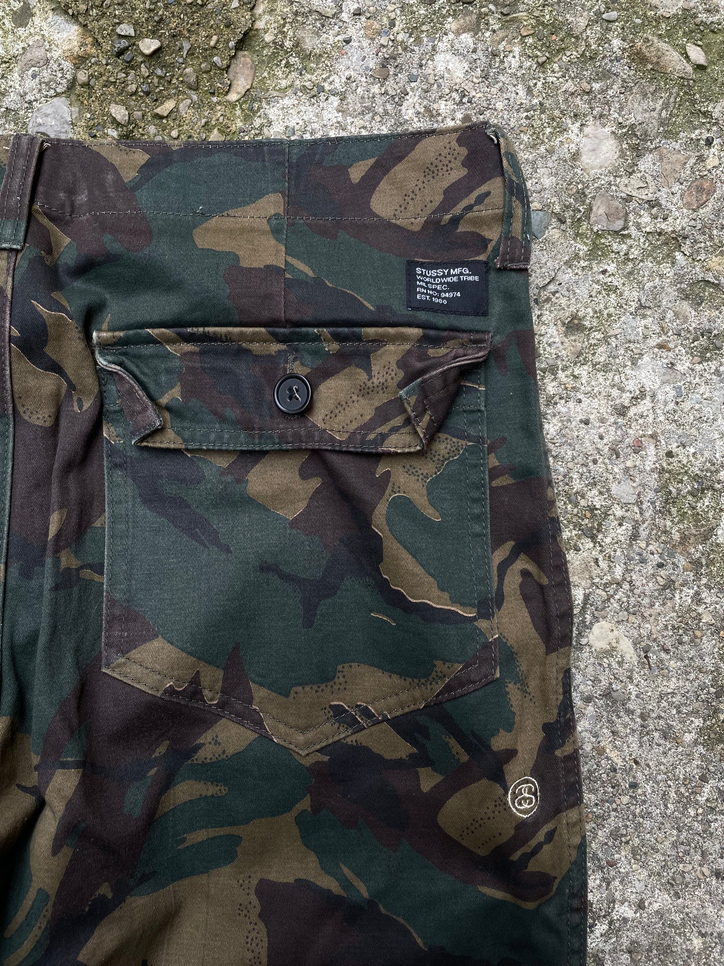 2000's Stussy DPM Camo Pants - 32