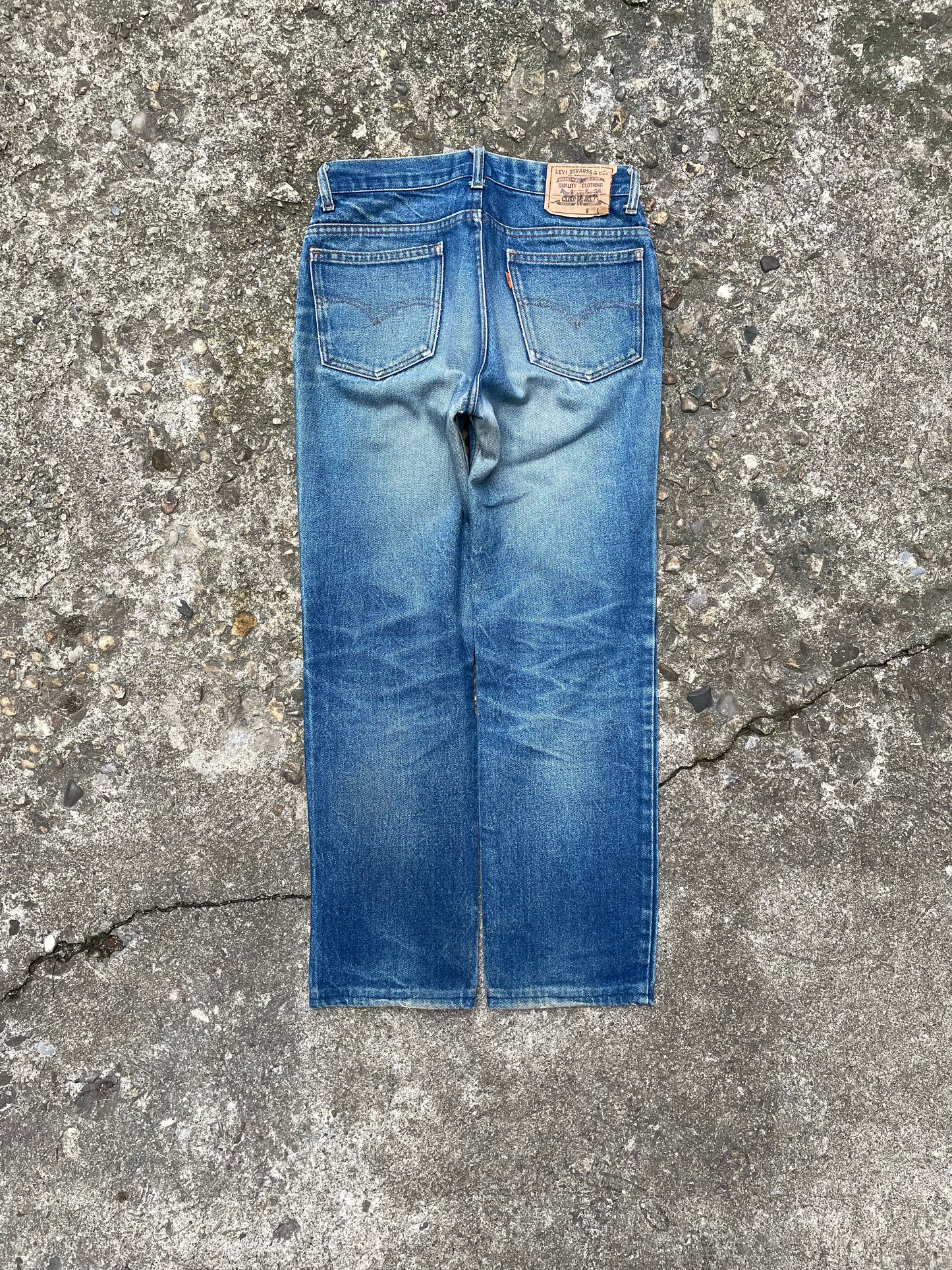 1980's Levi's 631 Orange Tab Denim Jeans - 32