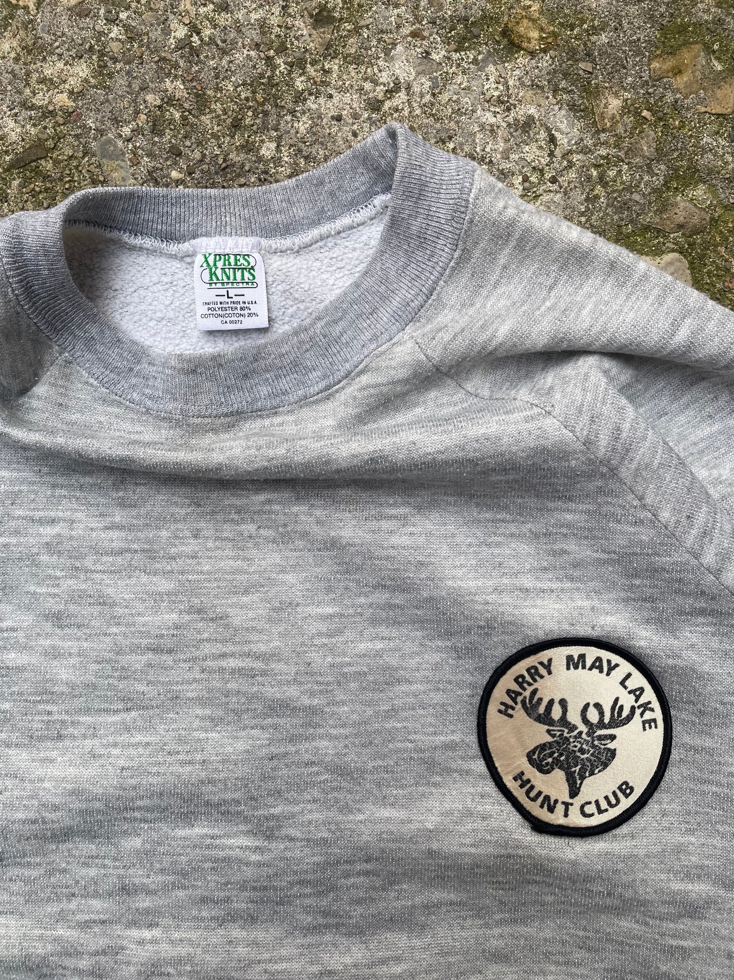 1970's/1980's Harry May Lake Hunt Club Crewneck Sweatshirt - M