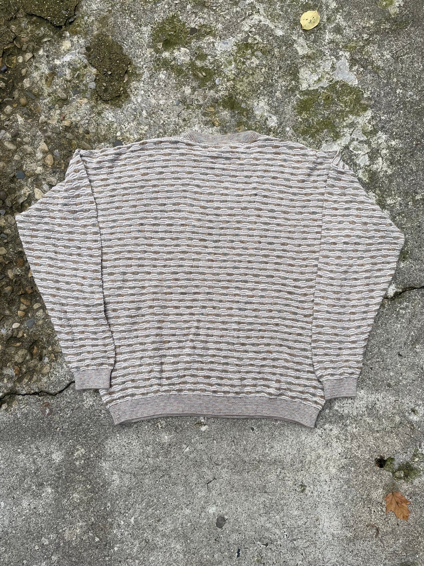 1990's Tosani 3D Knit Sweater - XL