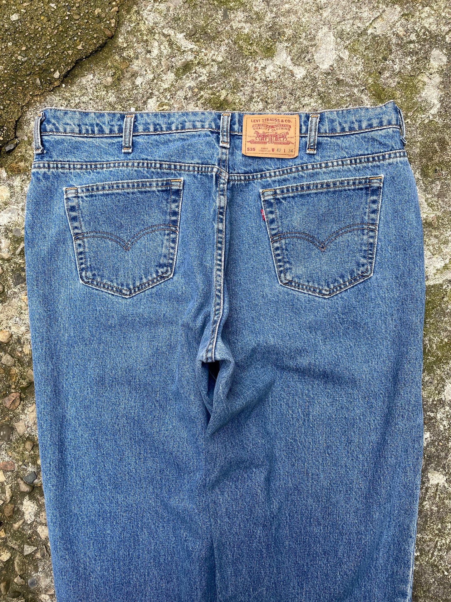 1991 Levi's 535 Baggy Denim Jeans - 40