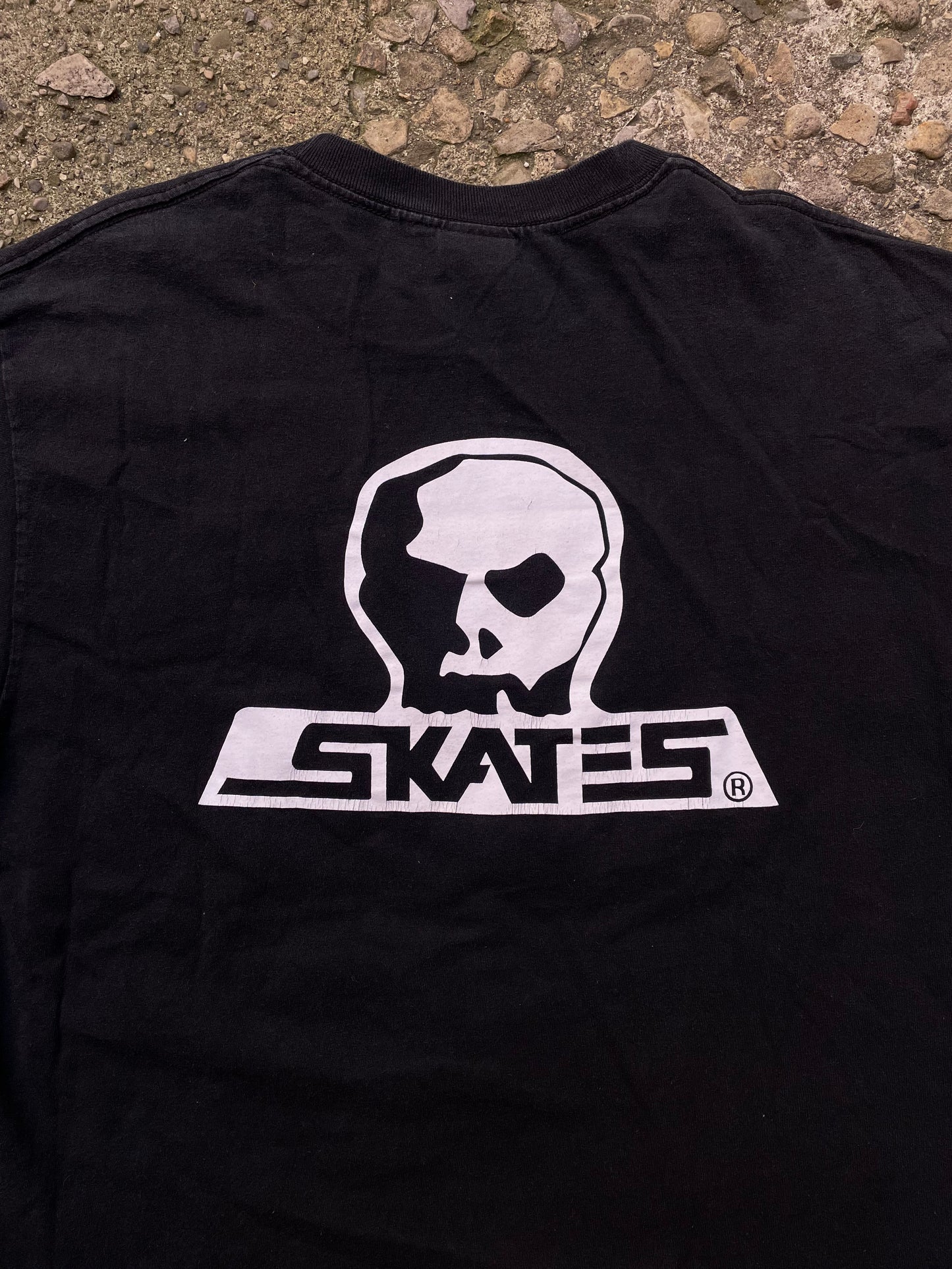 2000's Skull Skateboards Graphic T-Shirt - L