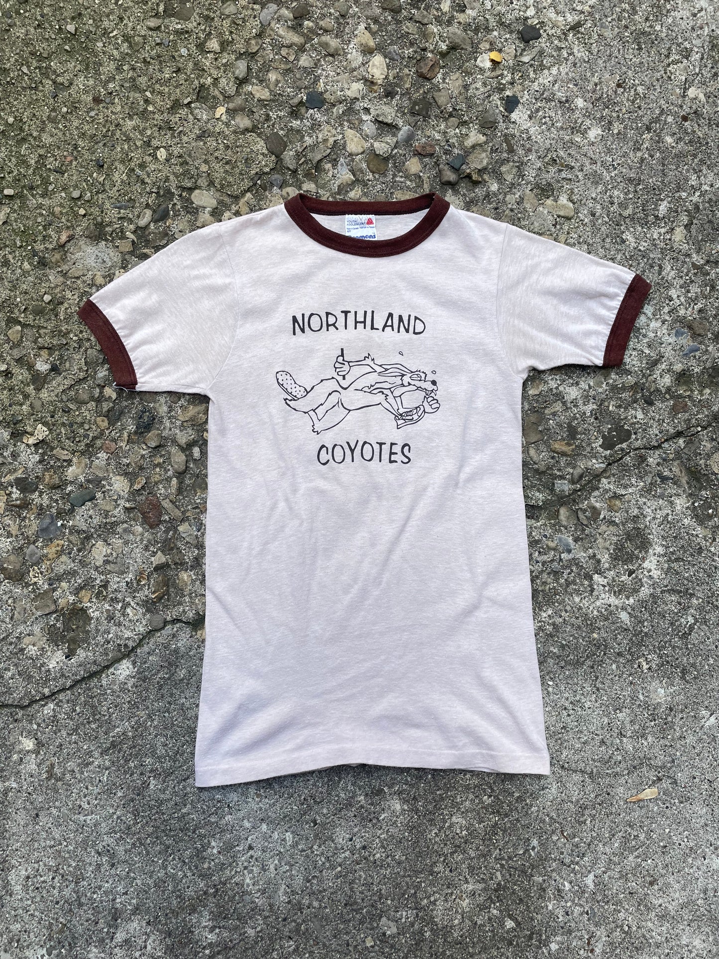 1983 Northland Coyotes Graphic Ringer Baby T-Shirt - S