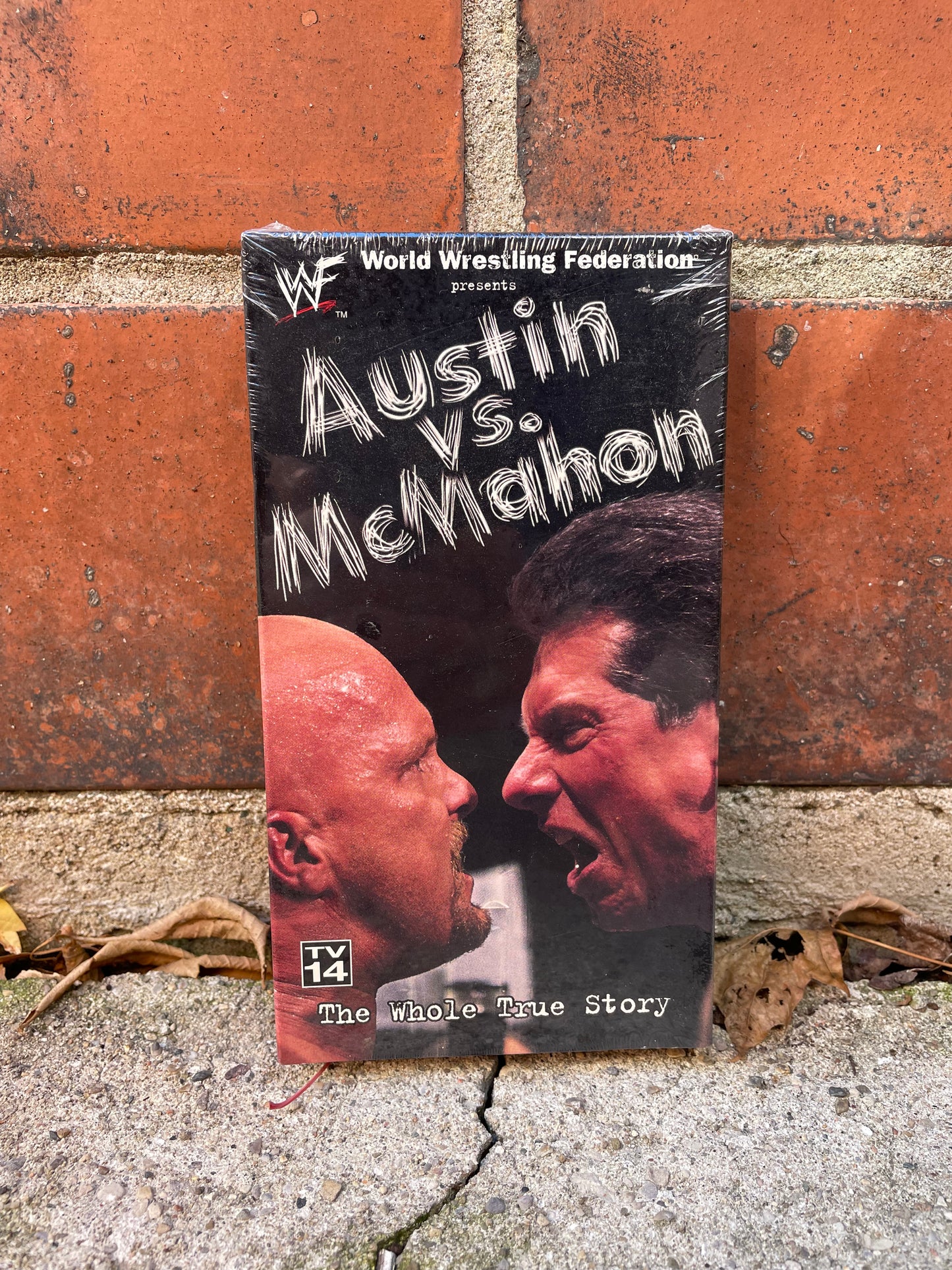 1999 WWF Austin Vs. McMahon VHS Tape