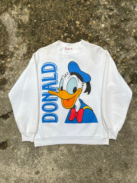 1980's Disney Donald Duck Crewneck - S
