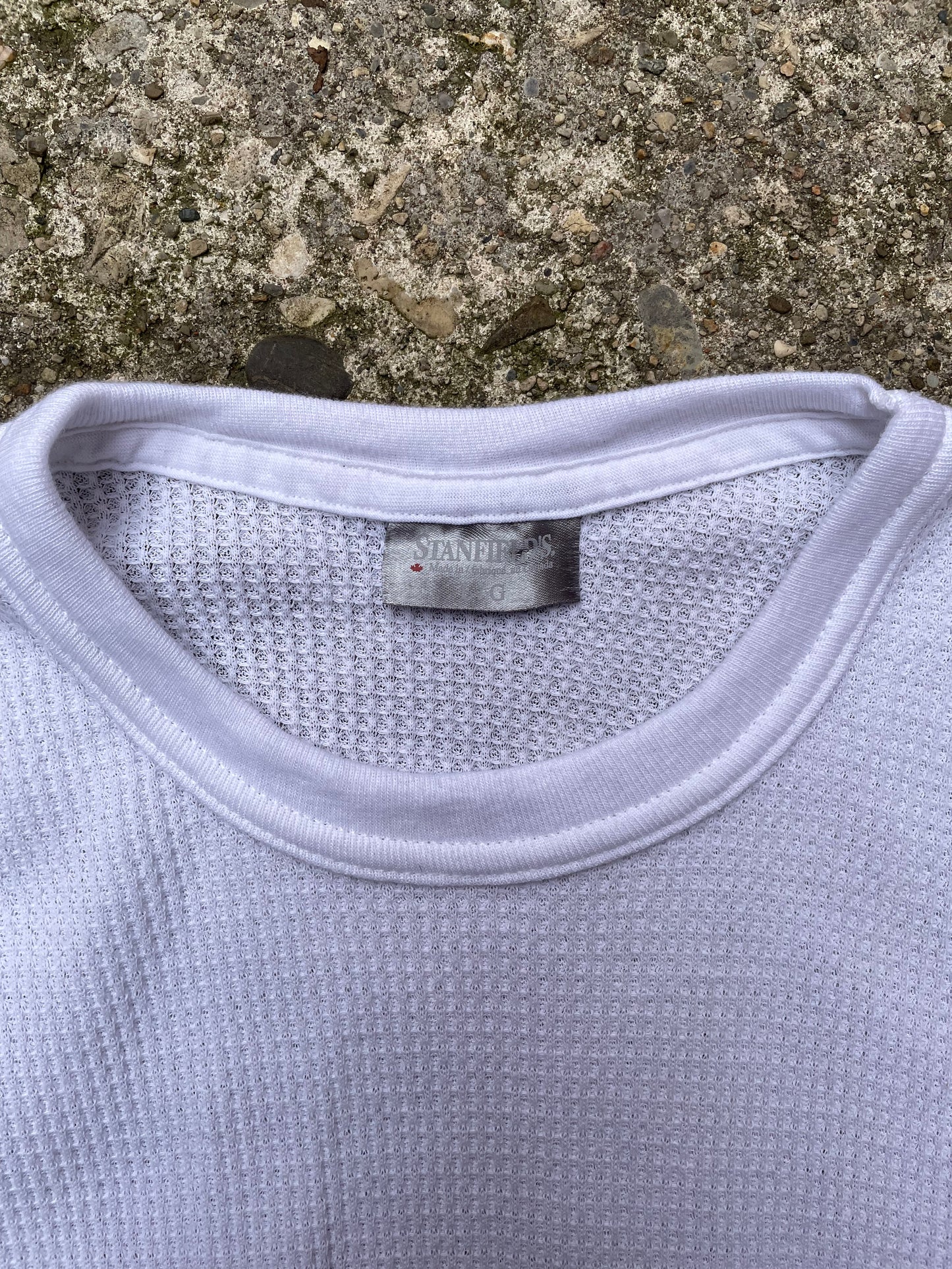 1990's Stanfield's Long Sleeve Thermal Shirt - L