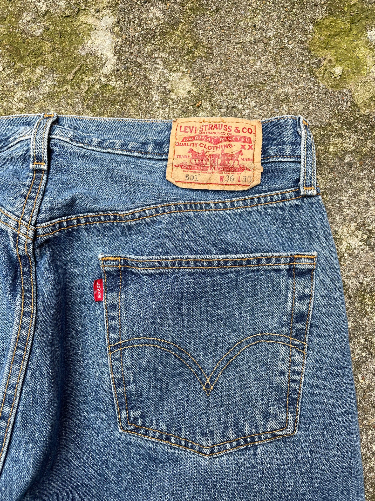 2006 Levi's 501XX Denim Jeans -  36