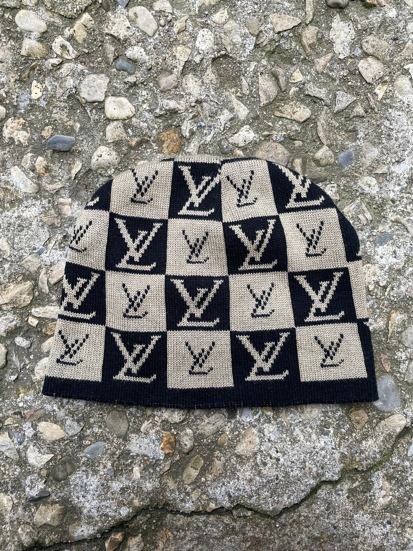 Bootleg Louis Vuitton Monogram Beanie