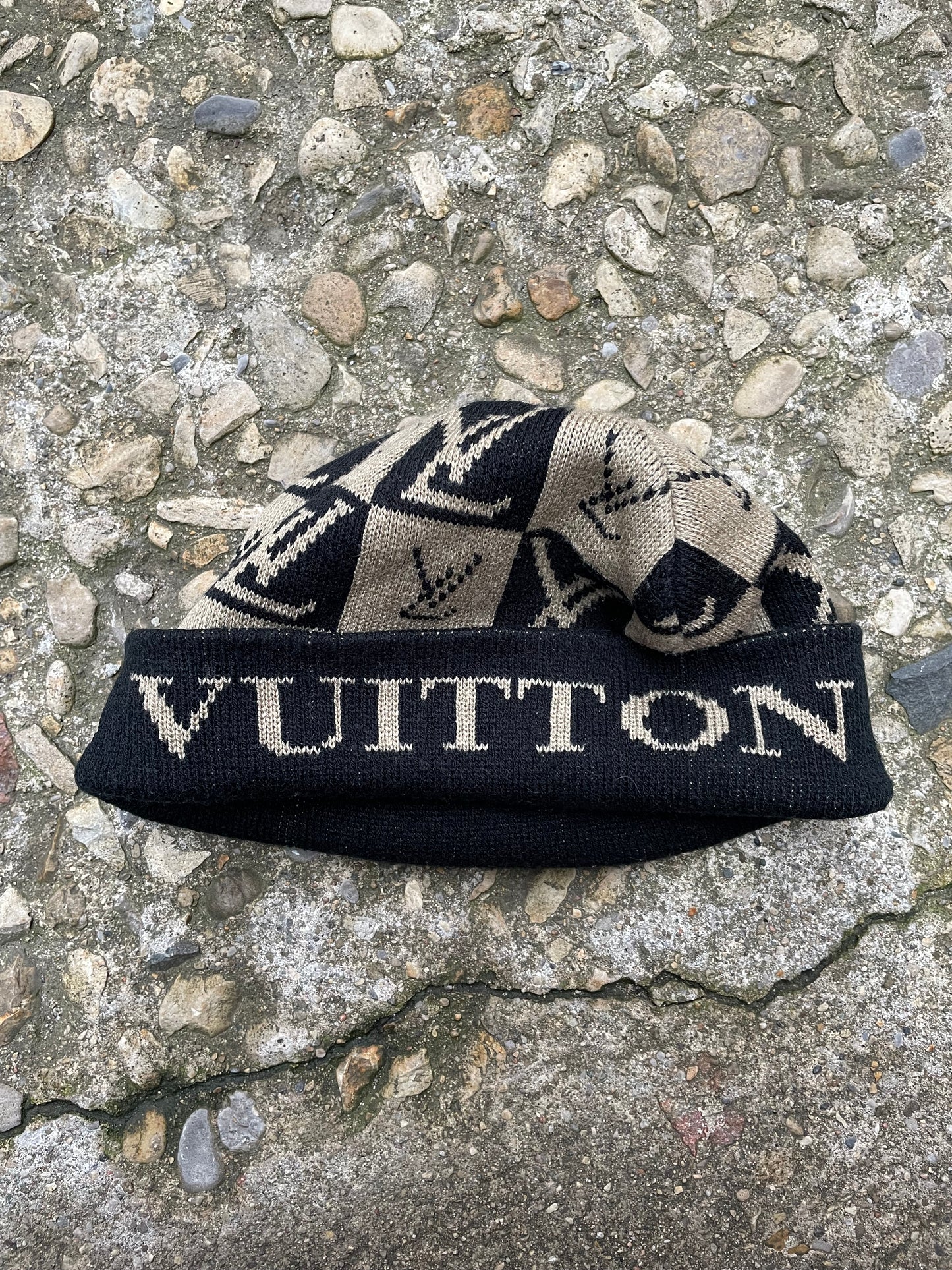 Bootleg Louis Vuitton Monogram Beanie