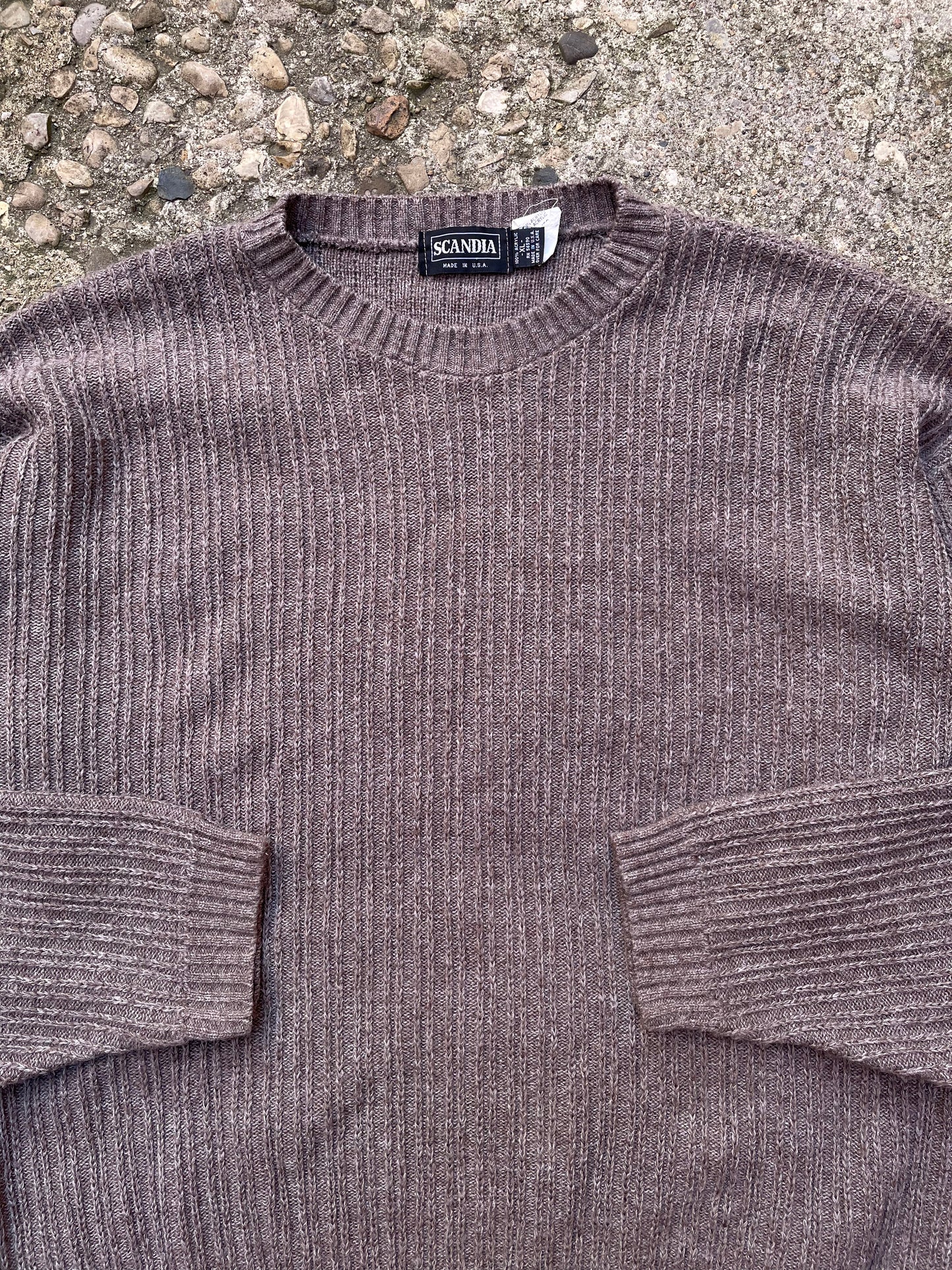 1980's Scandia Knit Sweater - XL