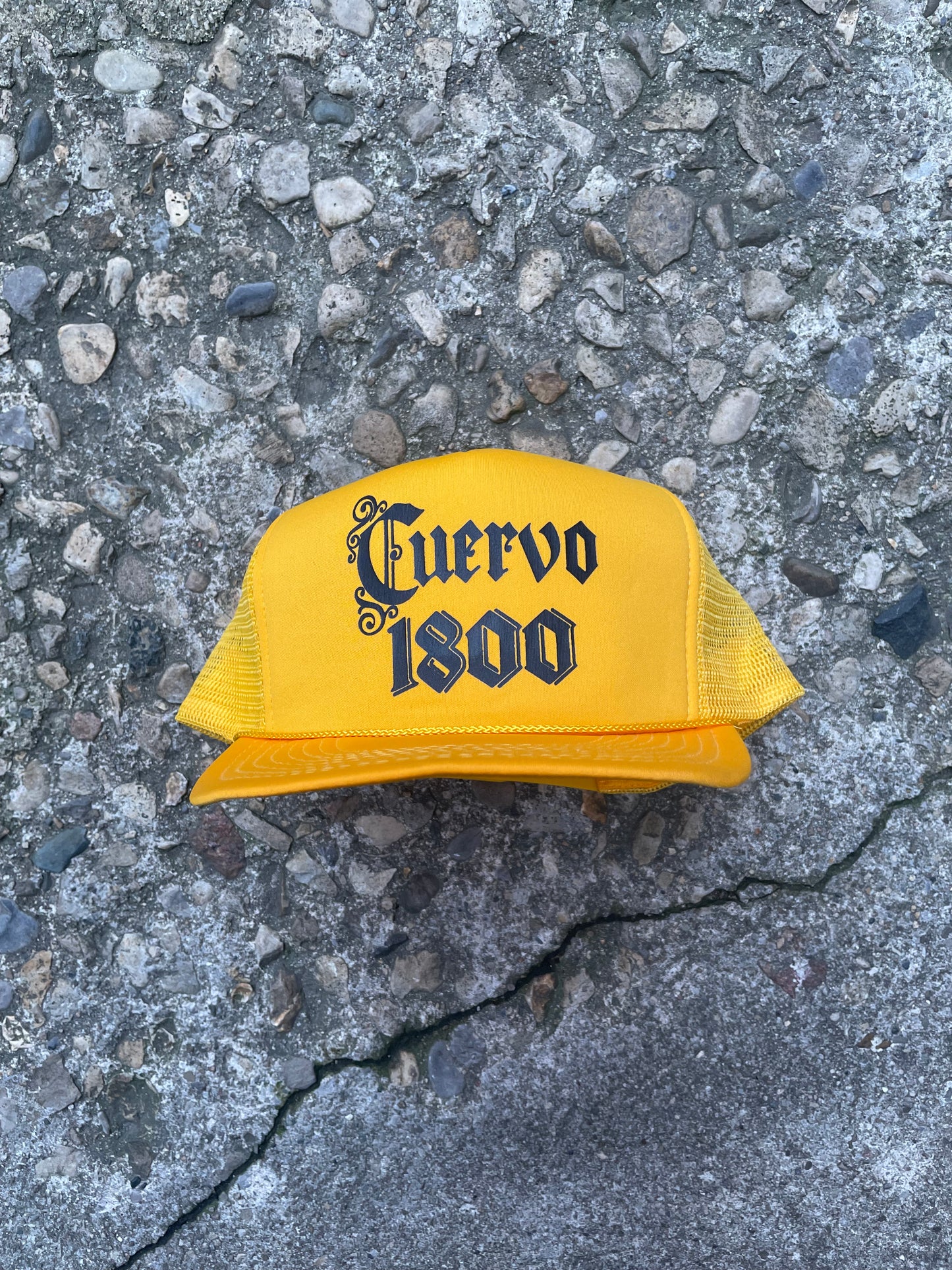 1980's Cuervo 1800 Tequila Trucker Hat