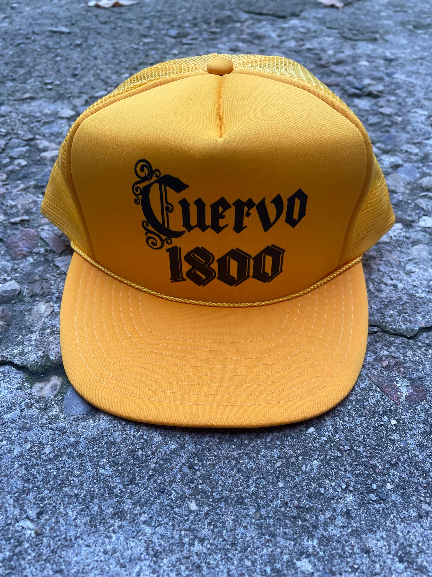 1980's Cuervo 1800 Tequila Trucker Hat