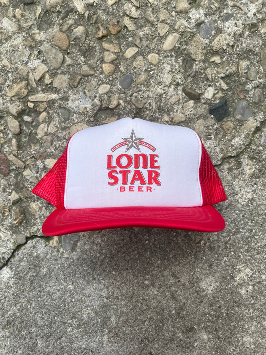 1980's Lone Star Beer Trucker Hat