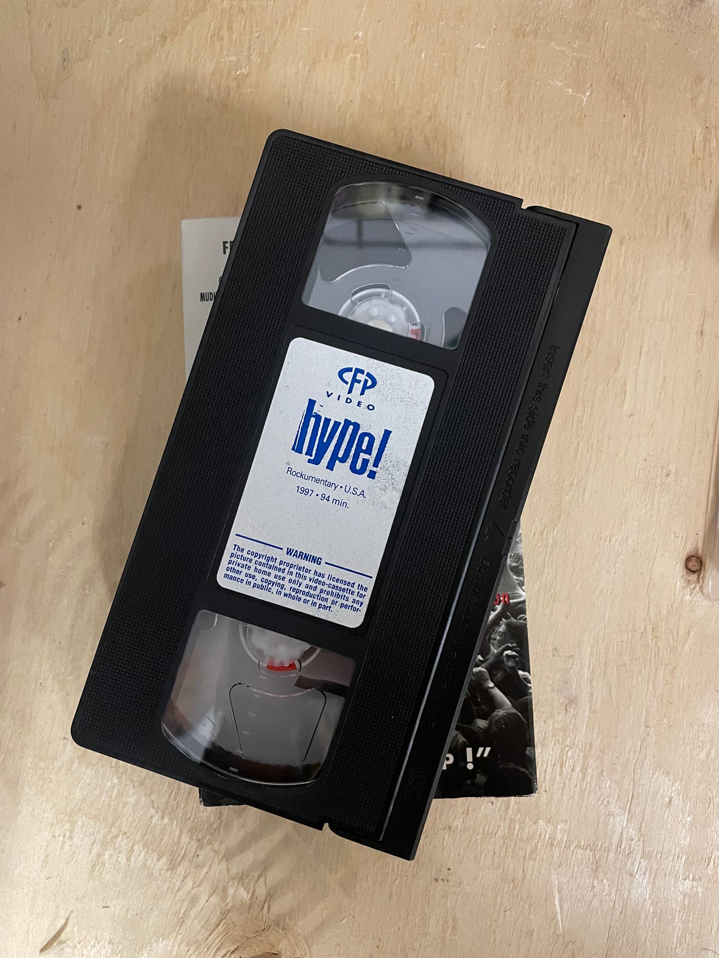 1997 Hype! VHS Tape