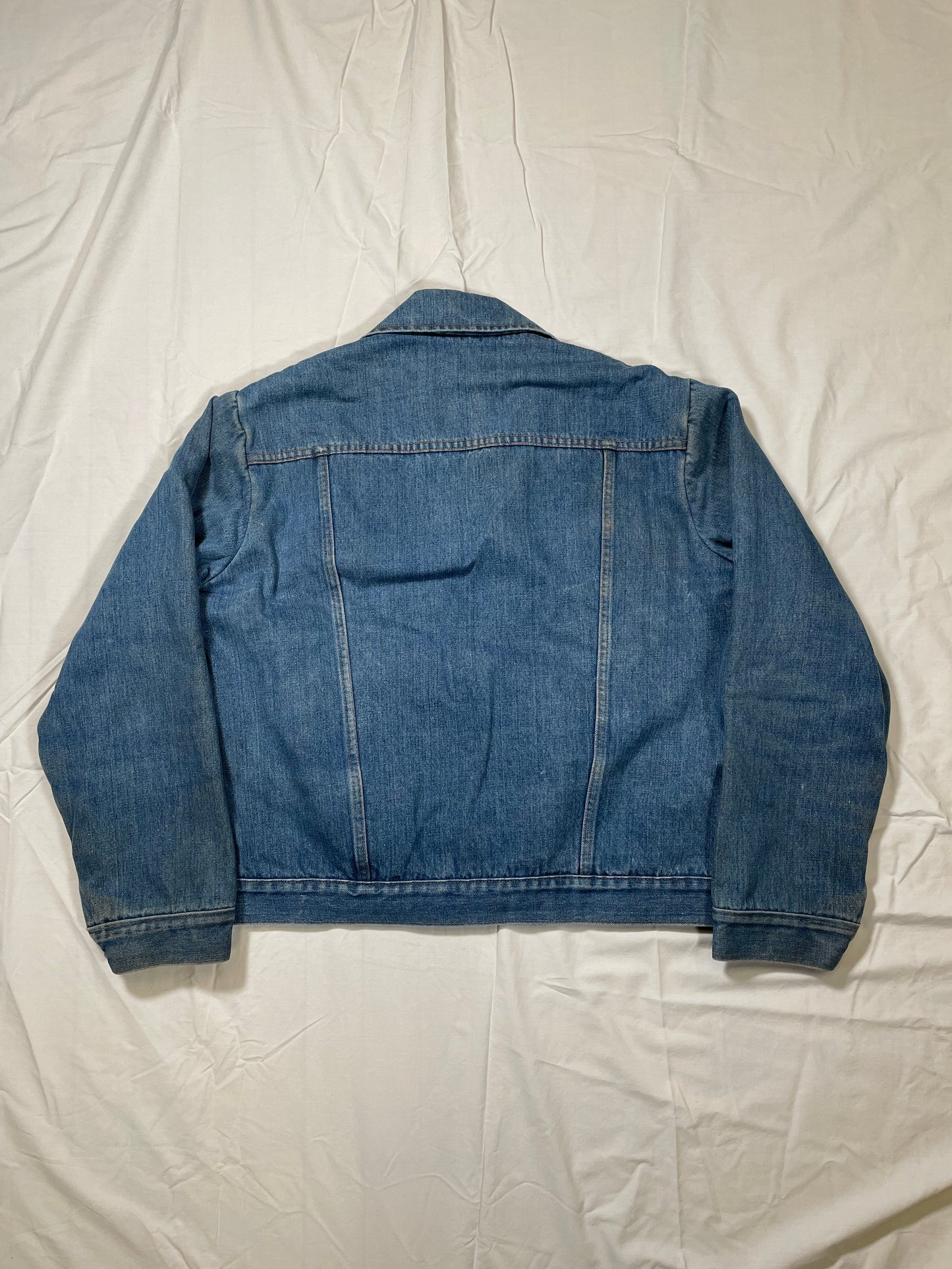 1960's/1970's Quilt Lined Denim Jacket - XL