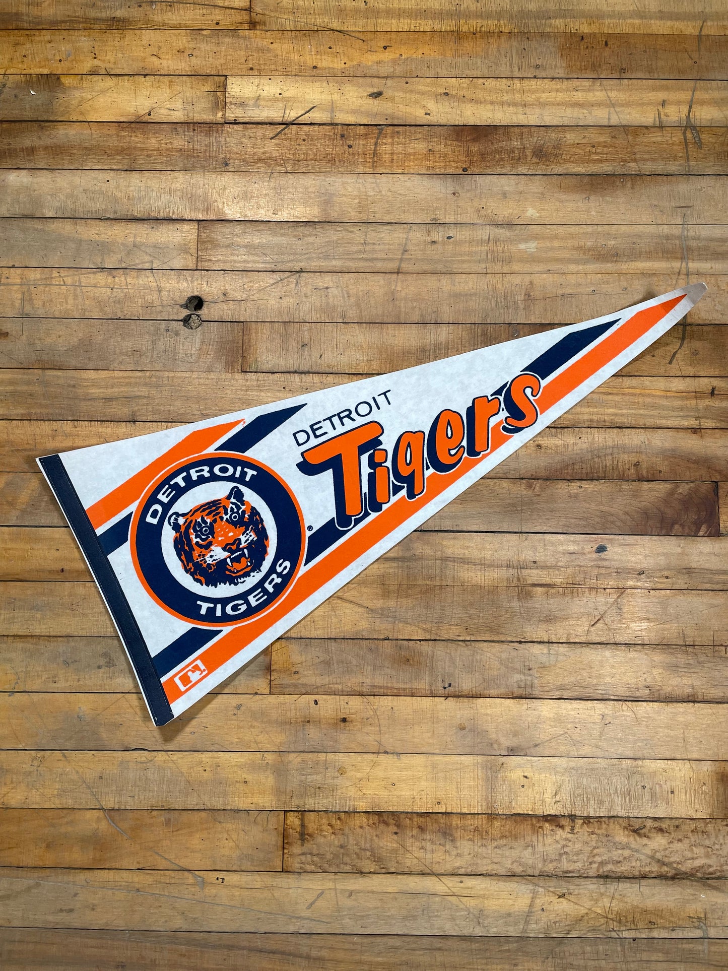 1980's Detroit Tigers MLB Baseball Pennant