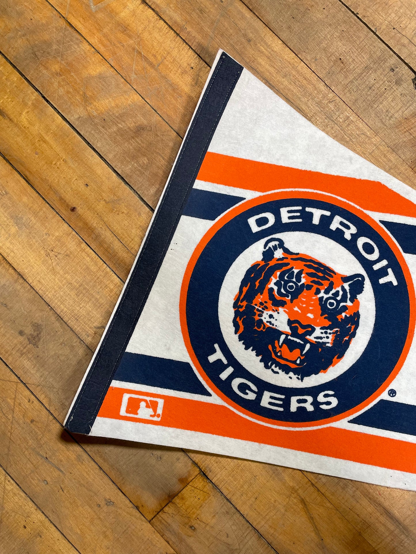 1980's Detroit Tigers MLB Baseball Pennant