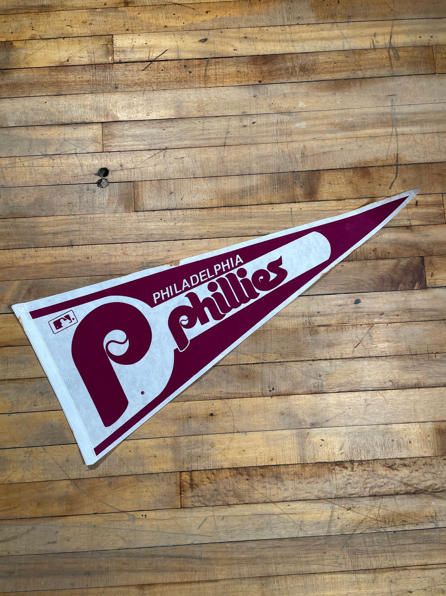 1980's Philadelphia Phillies MLB Baseball Pennant