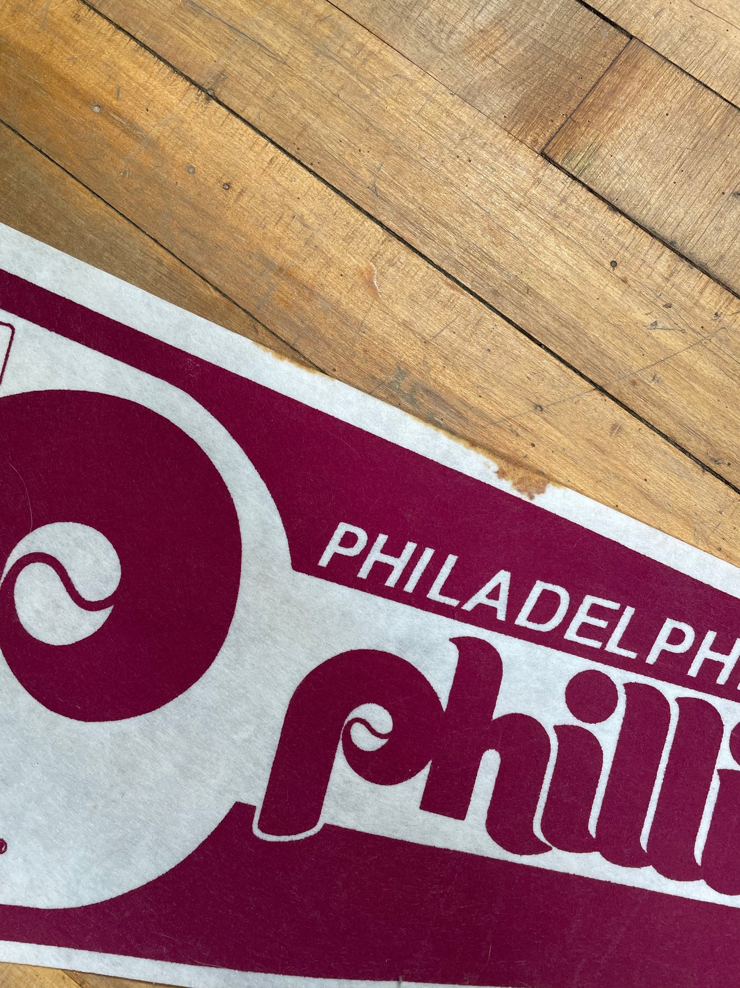 1980's Philadelphia Phillies MLB Baseball Pennant