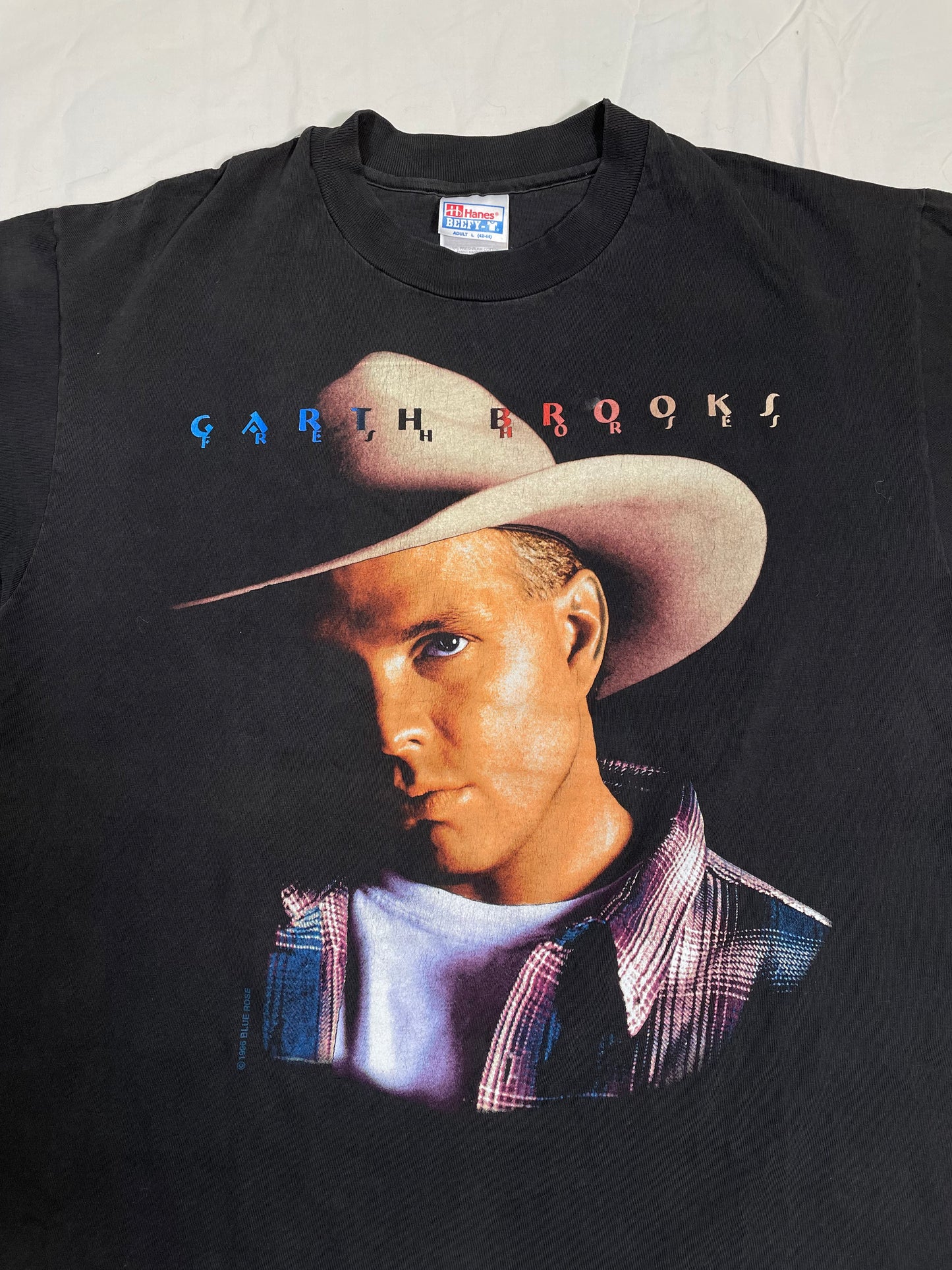 1996 Garth Brooks Fresh Horses Tour Band T-Shirt - L