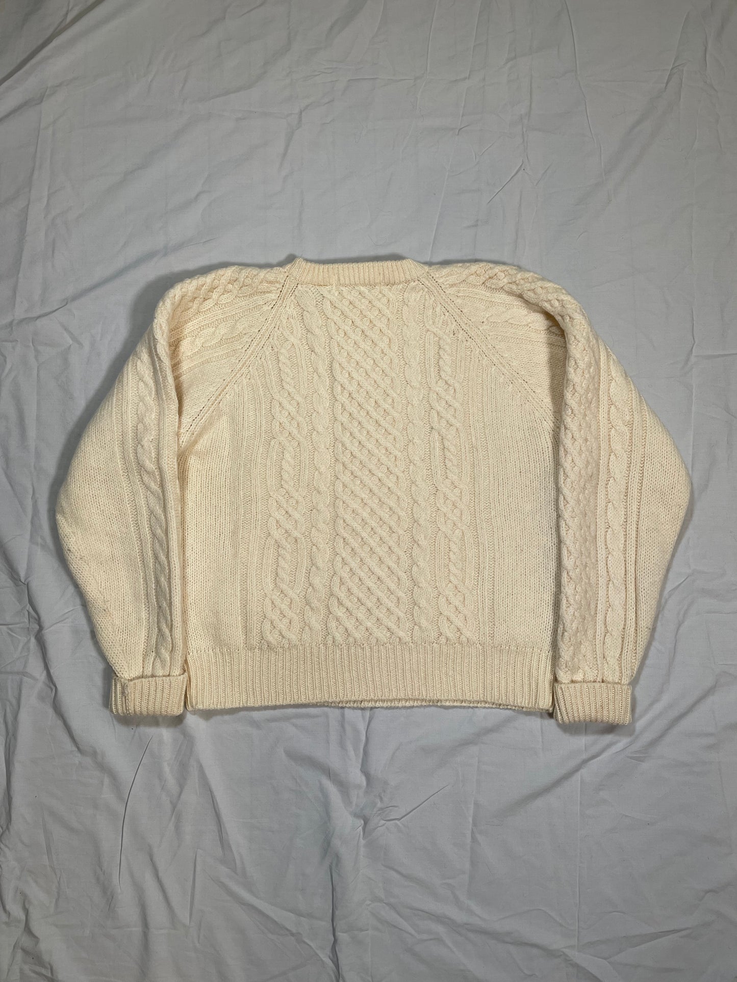 1980's/1990's Northern Isles Cable Knit Fisherman Sweater - M