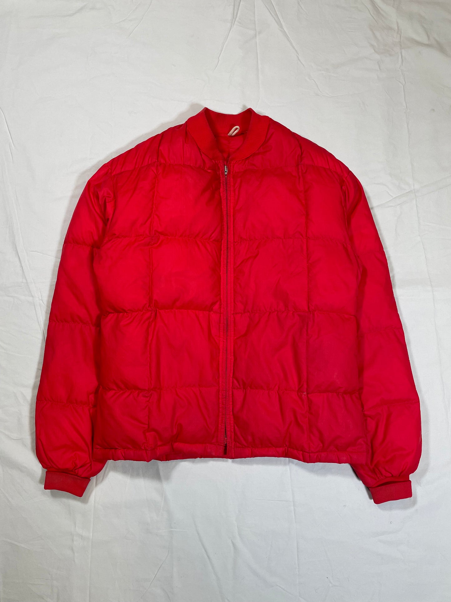 1960's Down Filled Puffer Jacket - M