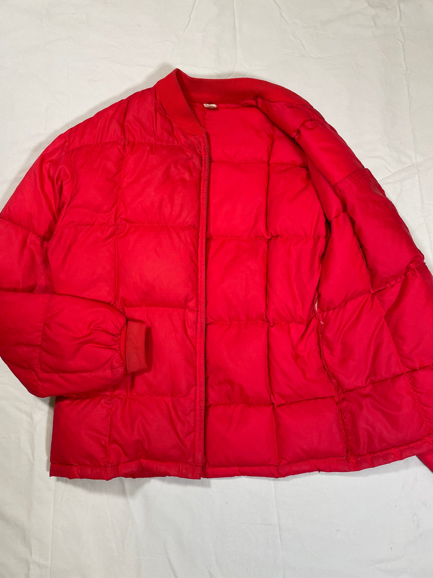 1960's Down Filled Puffer Jacket - M