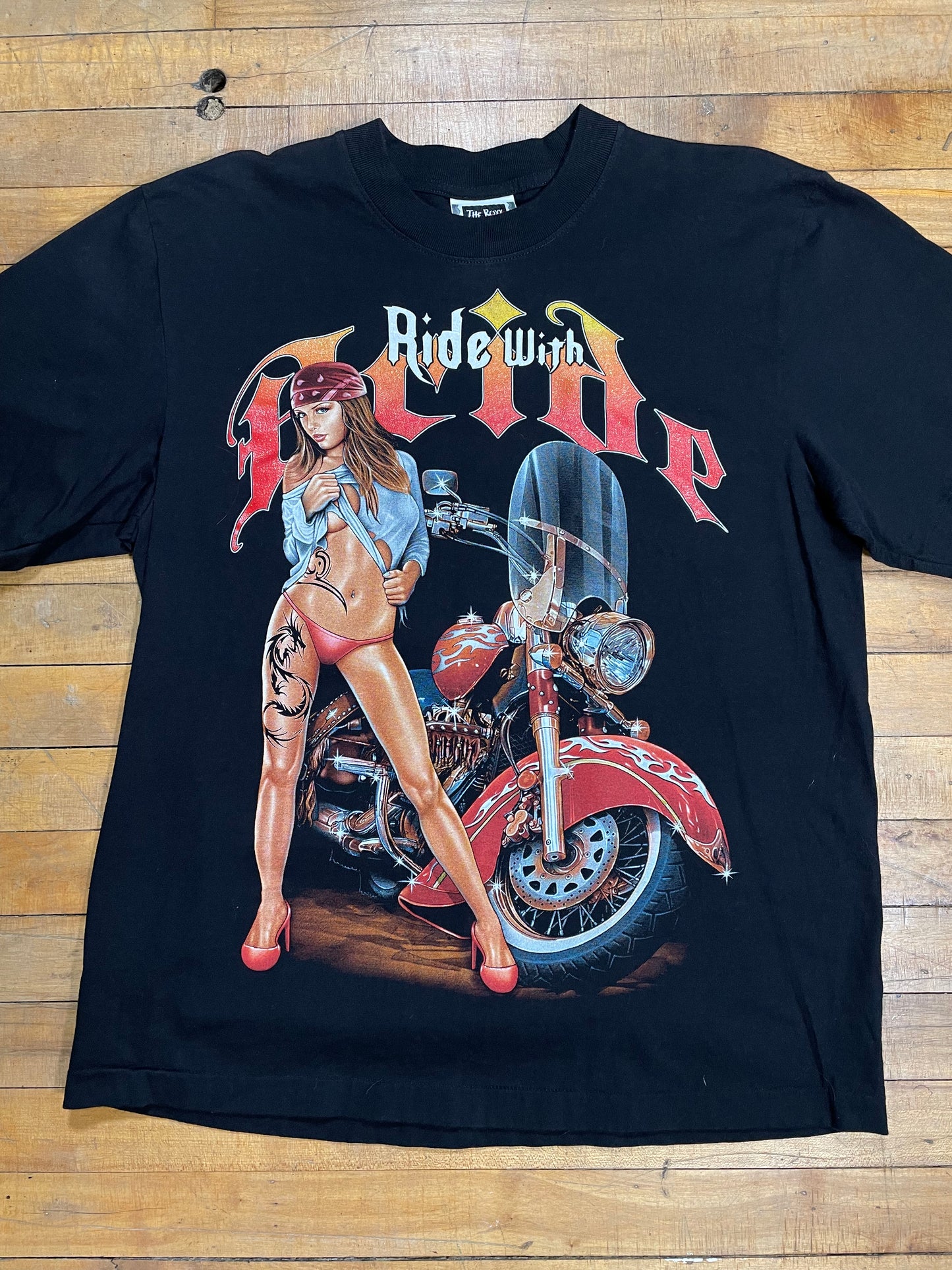 2000's 'Ride with Pride' Biker T-Shirt - L