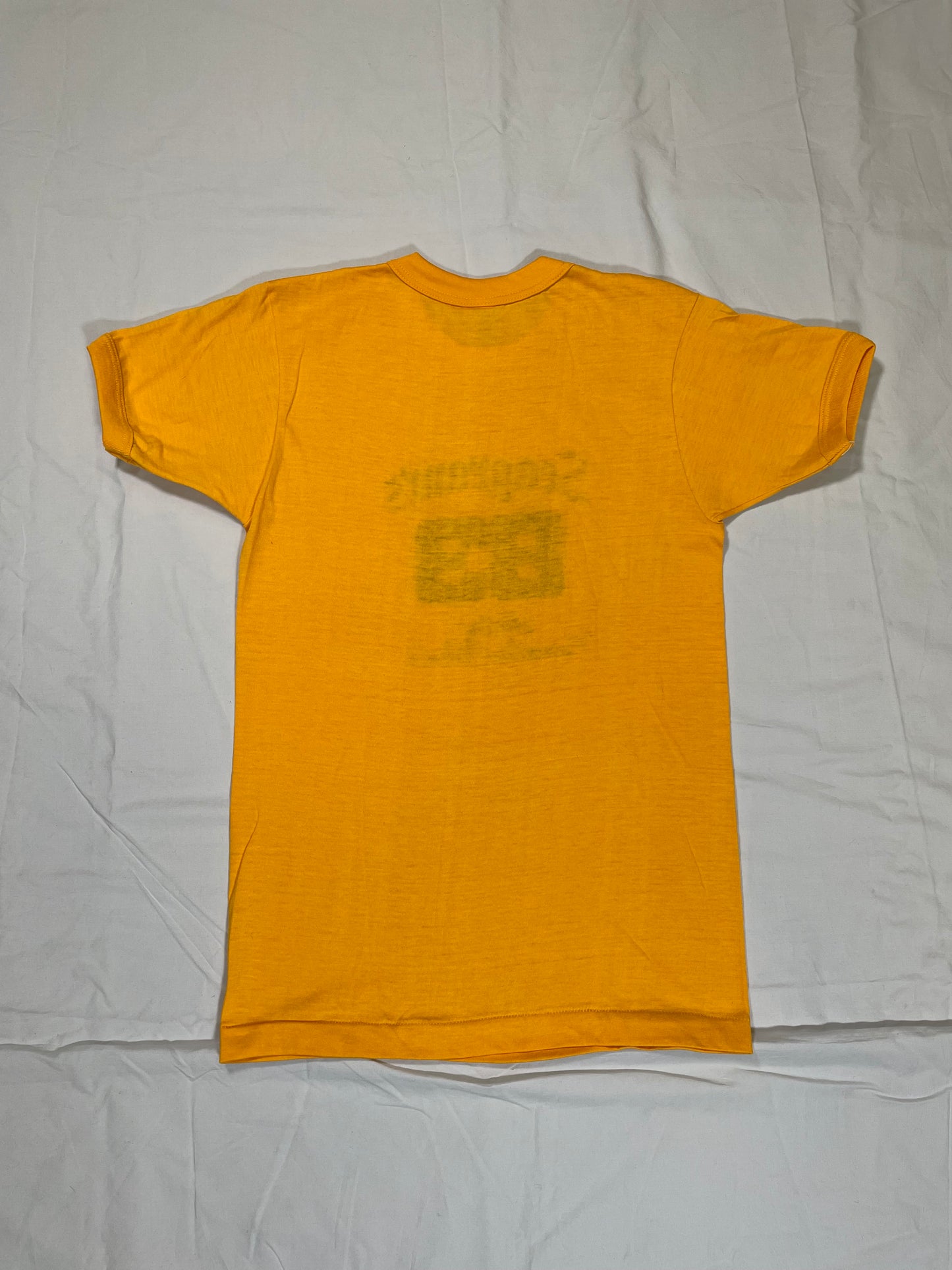 1983 Seagram's Whisky Graphic Ringer T-Shirt - S