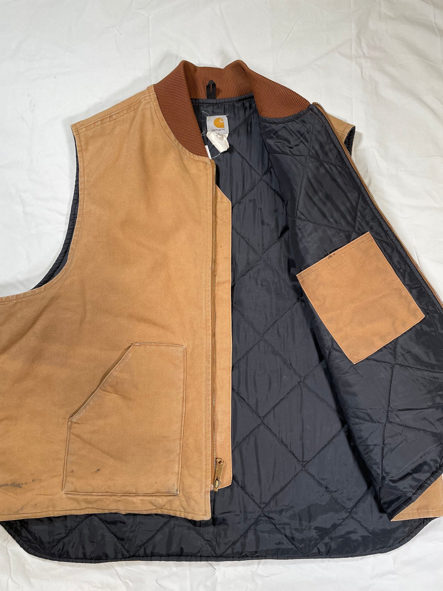 2000's Carhartt Canvas Work Vest - 4XL