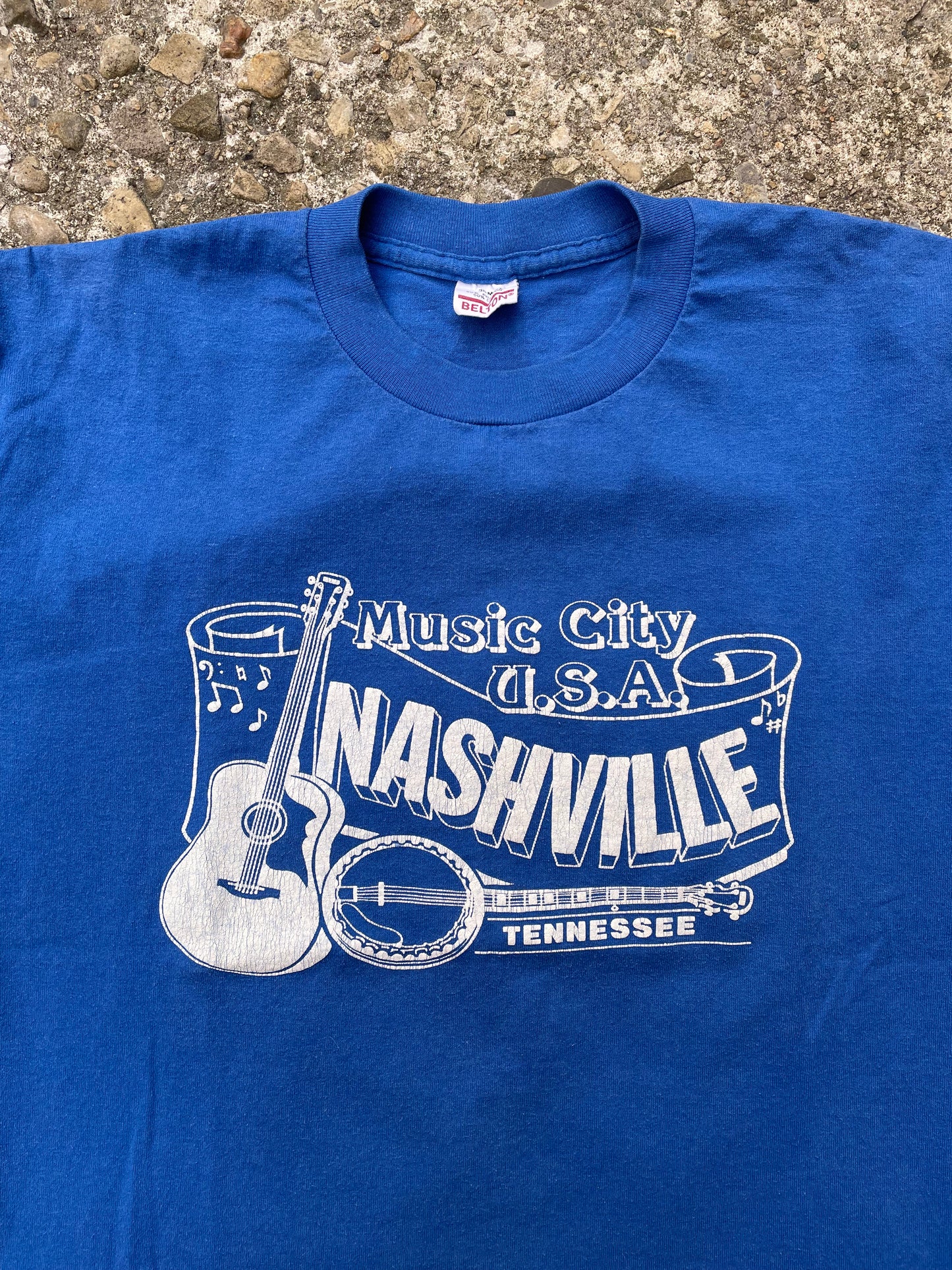 1970's/1980's Nashville Music City Graphic T-Shirt - M