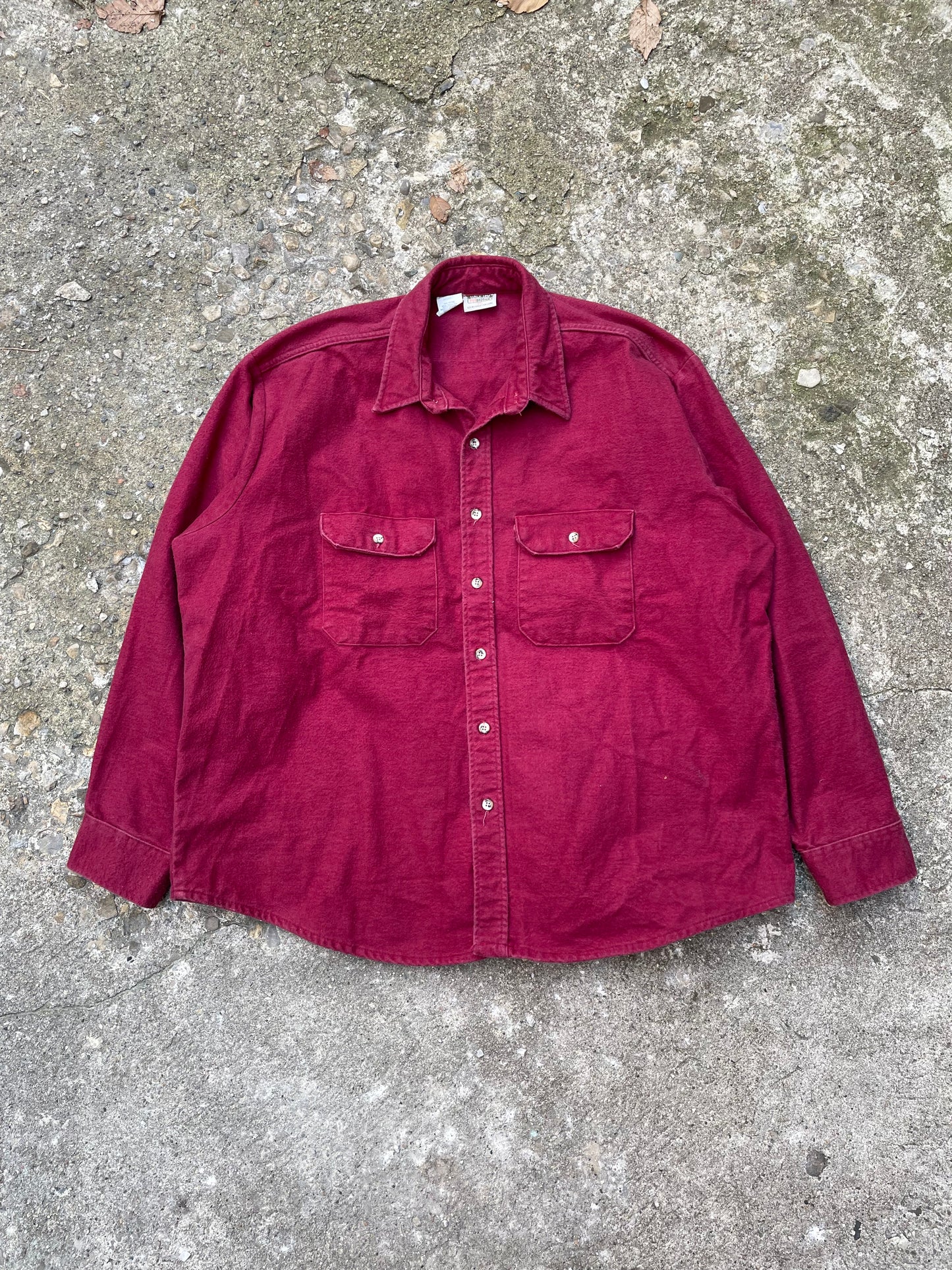 1990's Five Brother Cotton Chamois Flannel Shirt - XXL