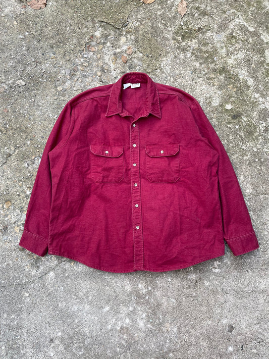 1990's Five Brother Cotton Chamois Flannel Shirt - XXL