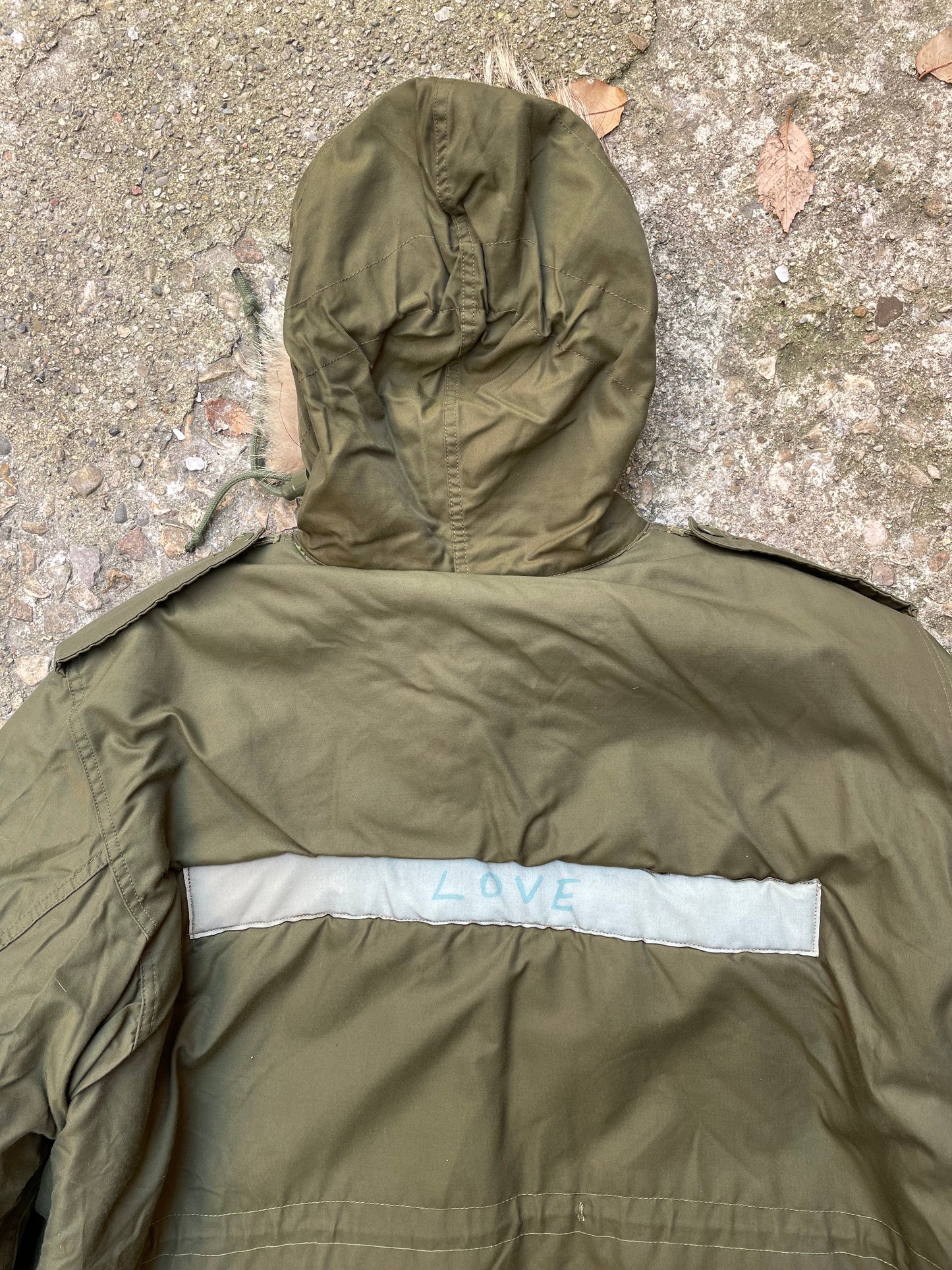 1973 Canadian Armed Forces ECW OG 107 Parka Coat - XL