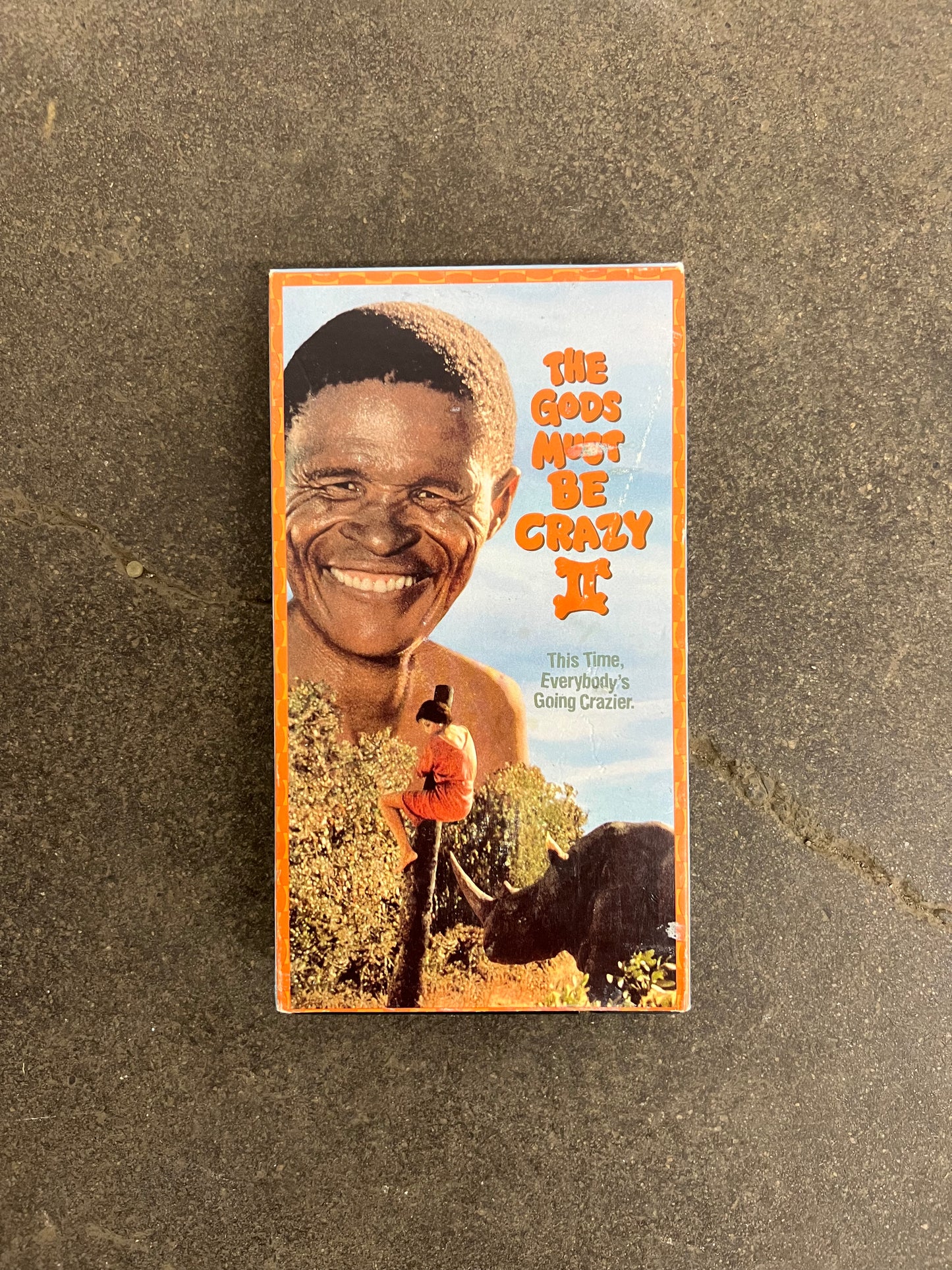 1990 The Gods Must Be Crazy 1 & 2 VHS Tapes