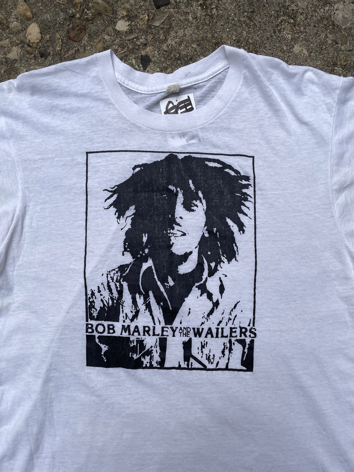 1980's Bob Marley & The Wailers Band T-Shirt - L