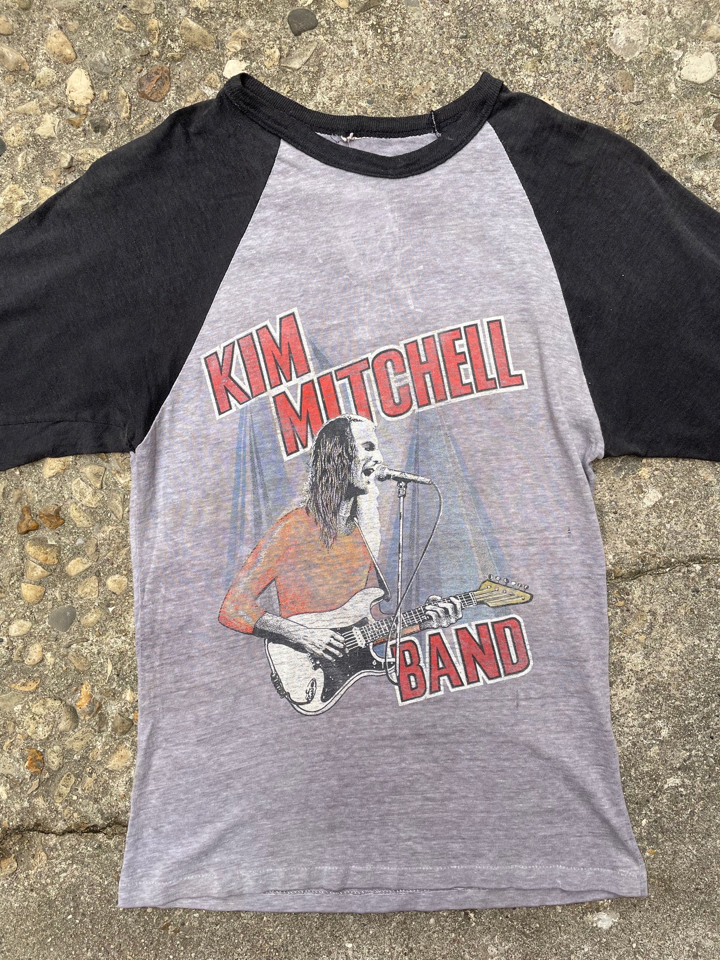 1982 Kim Mitchell 'Kids in Action' Tour Band T-Shirt - S