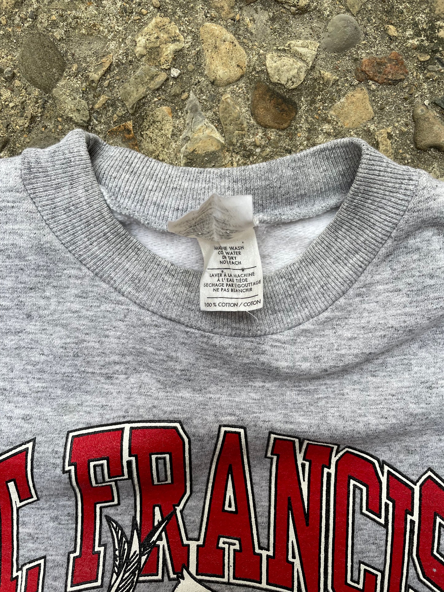 1990's St. Francis Falcons Crewneck Sweatshirt - M