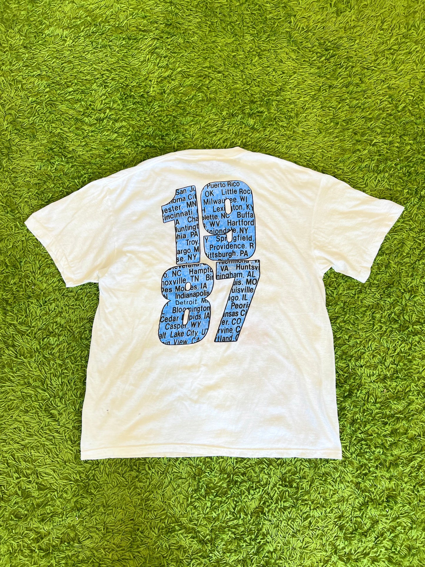 1987 Bon Jovi 'The Tour' Band T-Shirt - L